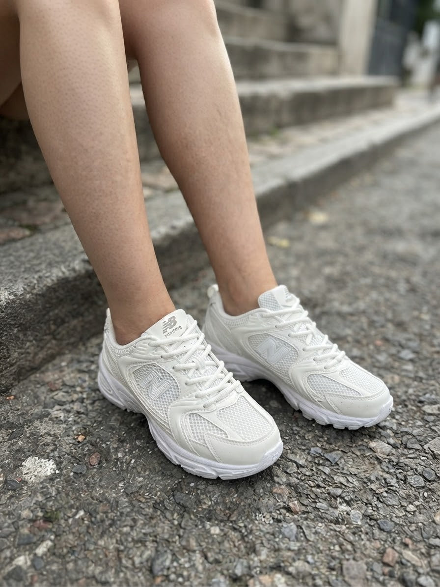 New balance 530 (ابيض سادة)